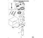 Whirlpool ACR124XD0 optional parts diagram