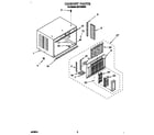 Whirlpool ACE124XD0 cabinet diagram