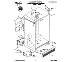 Whirlpool 4YED20PKBW00 cabinet diagram