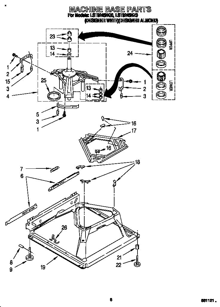 Machine base