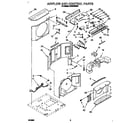 Whirlpool ACQ102XD0 airflow and control diagram