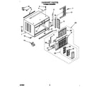 Whirlpool ACQ102XD0 cabinet diagram