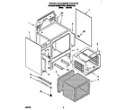 KitchenAid KERS507YWH2 oven chassis diagram
