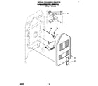 KitchenAid KERS507YWH2 rear chassis diagram