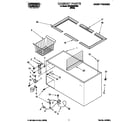 Roper RH2299RBW00 cabinet diagram