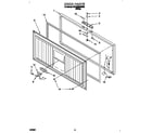 Roper RH2299RBW00 door diagram