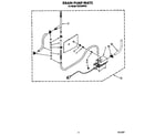 Whirlpool EC510WXV0 drain pump diagram