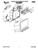 Frame and console