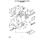 Whirlpool ACM052XZ1 air flow and control diagram