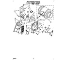 Whirlpool LEV7646AW1 bulkhead diagram