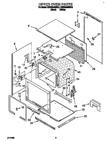 Upper oven