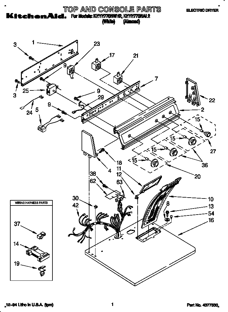 Top and console