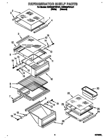 Refrigerator shelf
