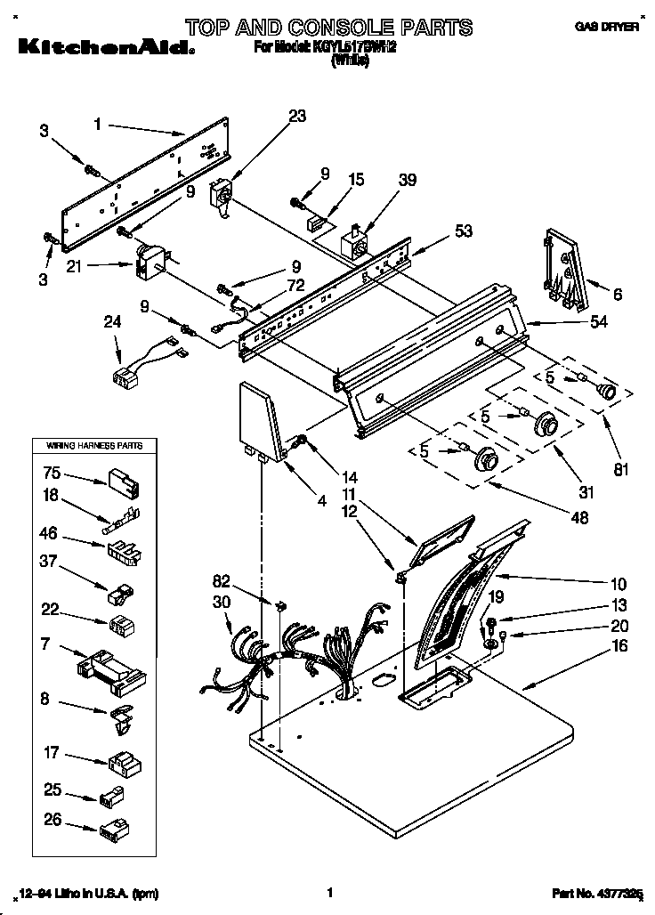 Top and console