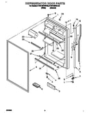 Refrigerator door