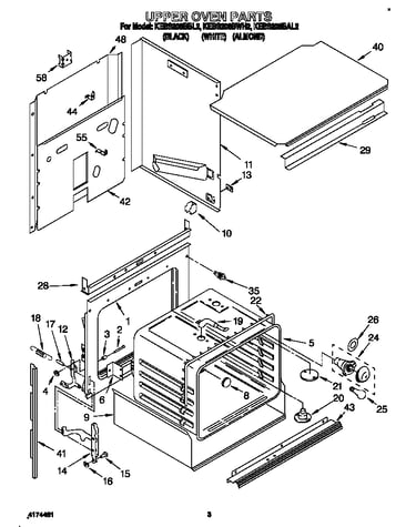 Upper oven