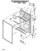 Refrigerator door