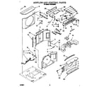 Whirlpool ACQ122XD0 airflow and control diagram