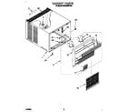 Whirlpool 8CACM07ND0 cabinet diagram