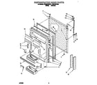 Whirlpool ET25PKXBW01 refrigerator door diagram