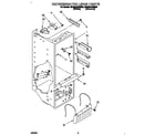Whirlpool 3ED22DQXBW02 refrigerator liner diagram