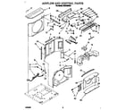 Whirlpool ACQ122XA0 airflow and control diagram