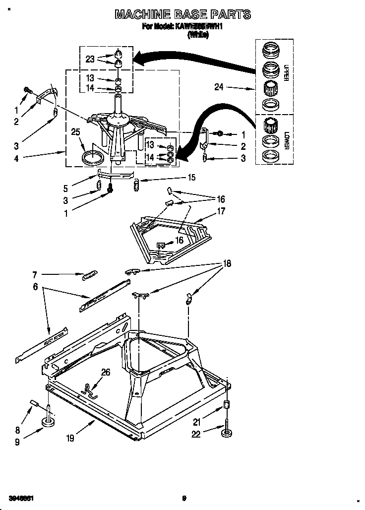 Machine base