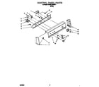 KitchenAid KAWE770BWH1 control panel diagram