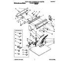 KitchenAid KGYE678BAL0 top and console diagram