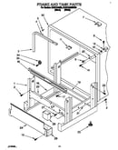 Frame and tank