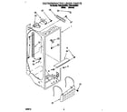 Estate TS25AQXBW01 refrigerator liner diagram