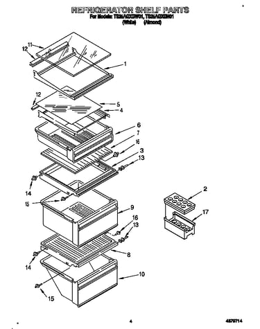 Refrigerator shelf