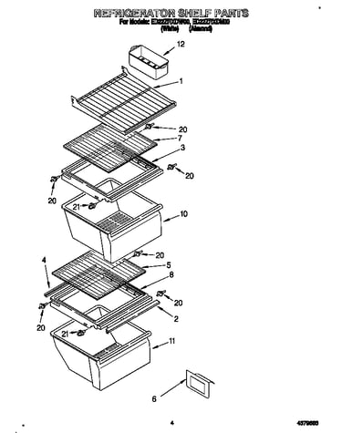 Refrigerator shelf