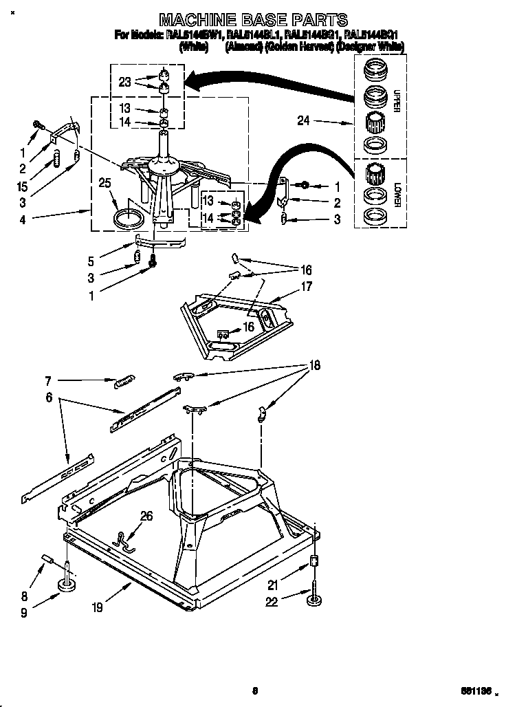 Machine base