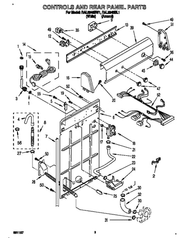 Controls and rear panel
