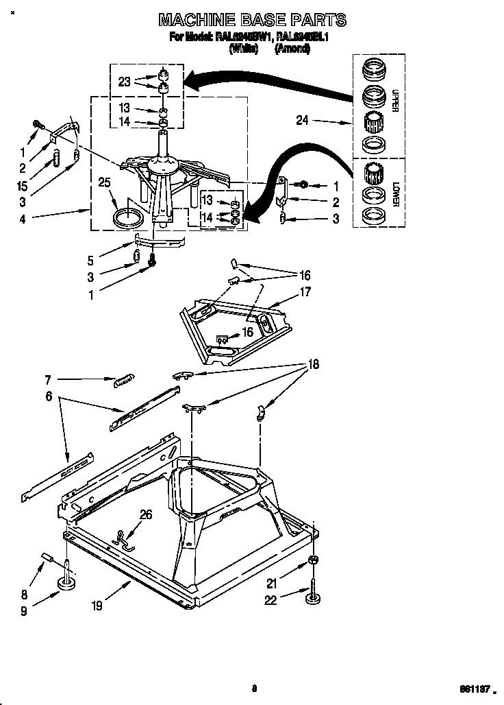 Machine base