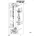 Roper RAL6245BW1 gearcase diagram