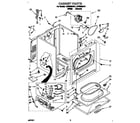 Whirlpool LGV6848AN1 cabinet diagram