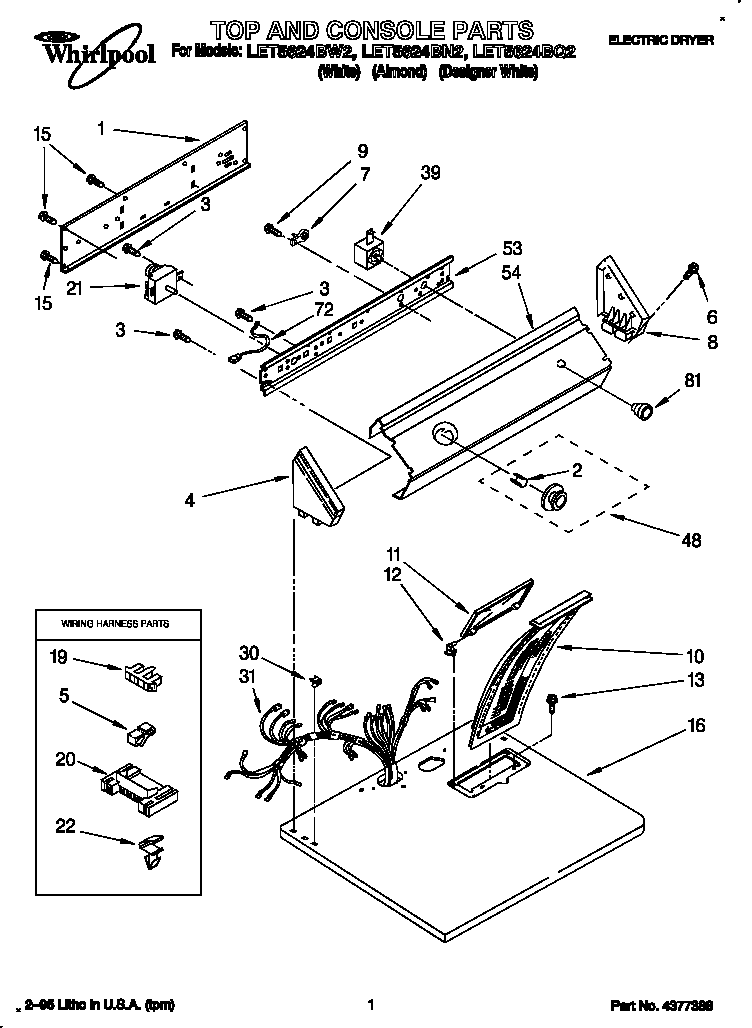 TOP AND CONSOLE