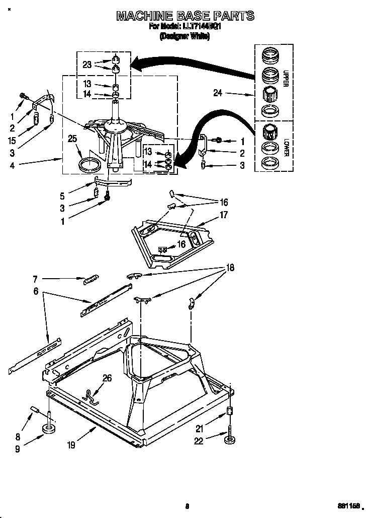 Machine base