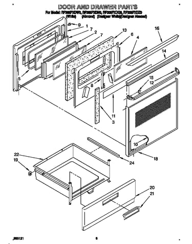 Door and drawer