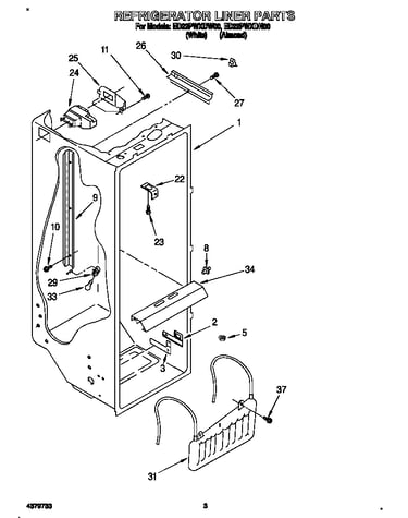 Refrigerator liner