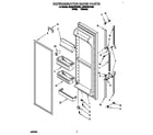 Whirlpool ED22PWXDW00 refrigerator door diagram