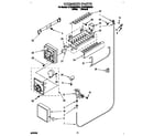 Whirlpool ET22PMXBW00 icemaker diagram
