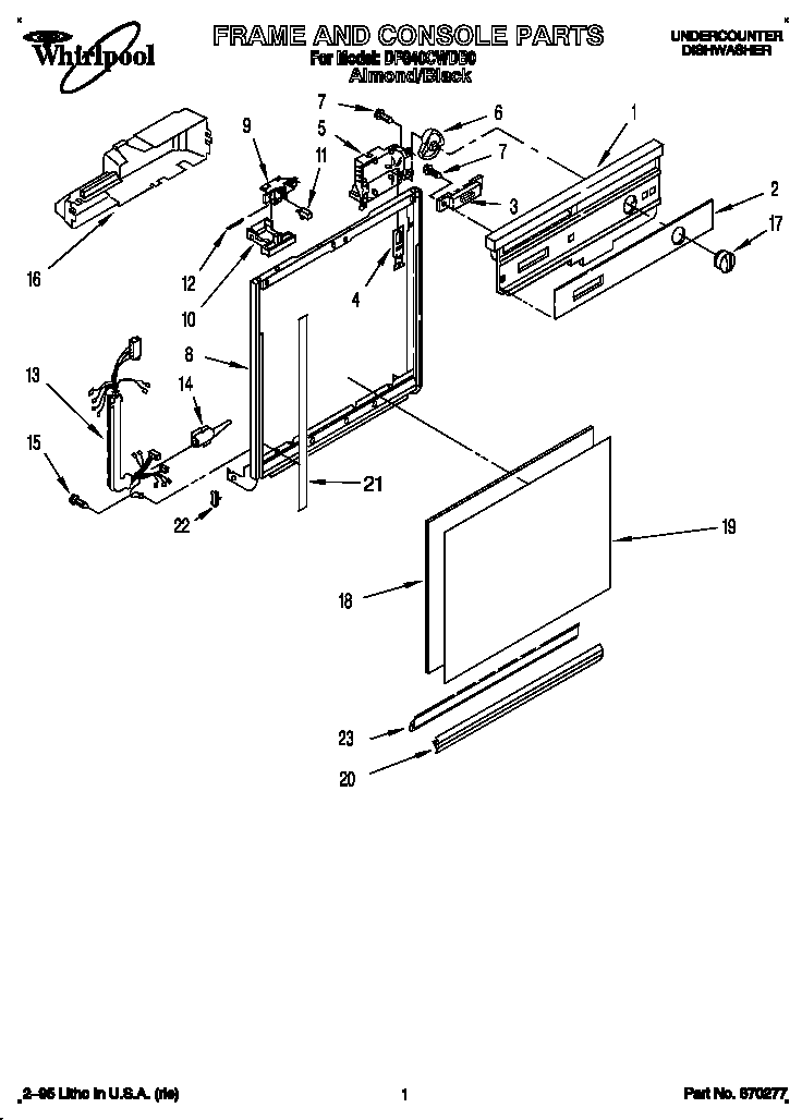 FRAME AND CONSOLE