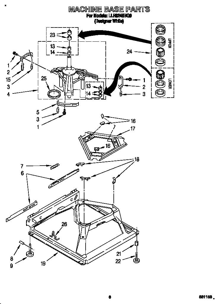 Machine base