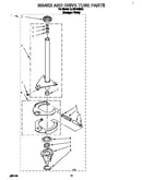 Brake and drive tube