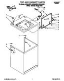 Top and cabinet