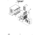 Whirlpool ACE082XD0 cabinet diagram
