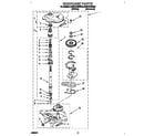 KitchenAid KAWL510BWH0 gearcase diagram